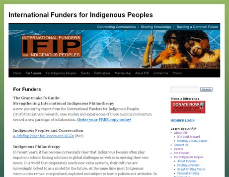 International Funders for Indigenous Peoples