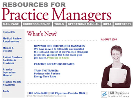 Resources for Practice Managers